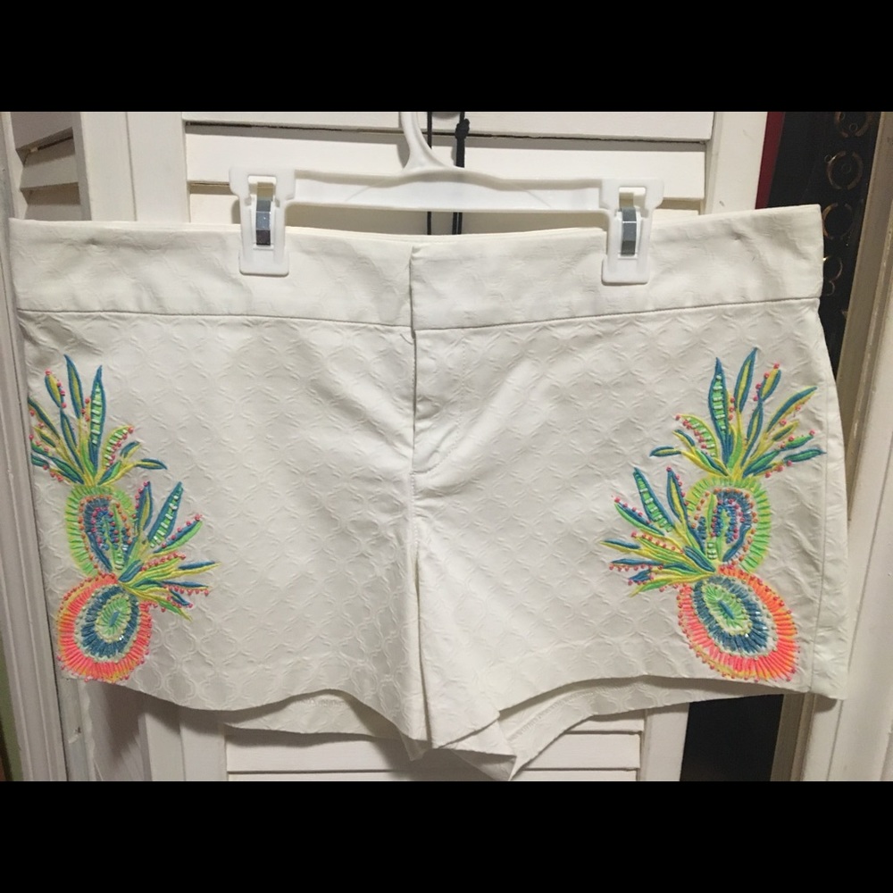 Lilly Pulitzer pineapple shorts